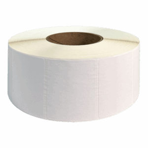 3" x 1.5" - Labels - White